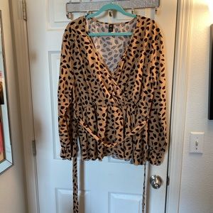Long sleeve blouse